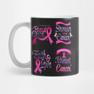 In October We Wear Pink Breast Cancer Awareness Survivor Mug